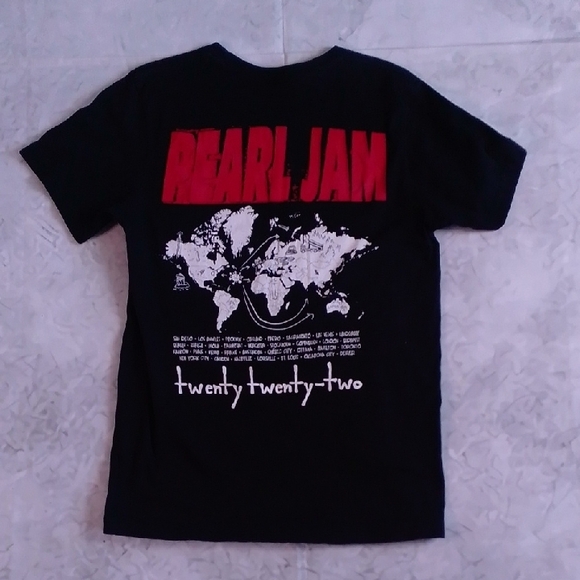 Other - 2021 Pearl Jam Dont Give Up Tour Black Graphic T-Shirt